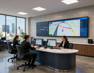 Monitoreo satelital y logística