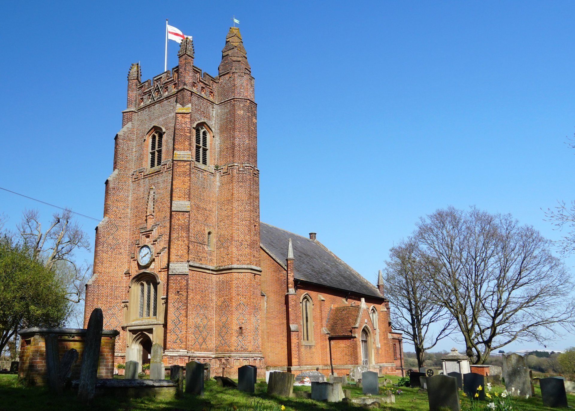 All Saints church in Rayne