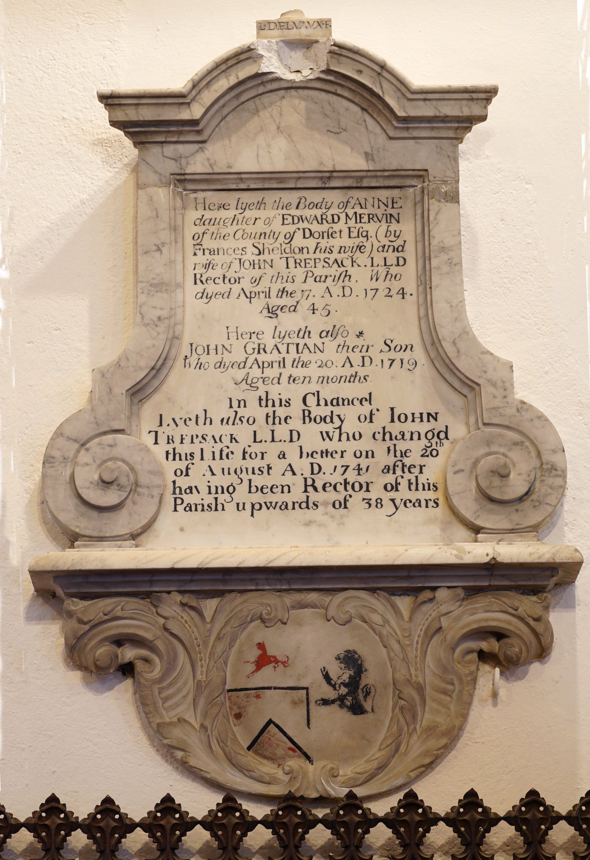 Wall Tablet: Trepsack Family