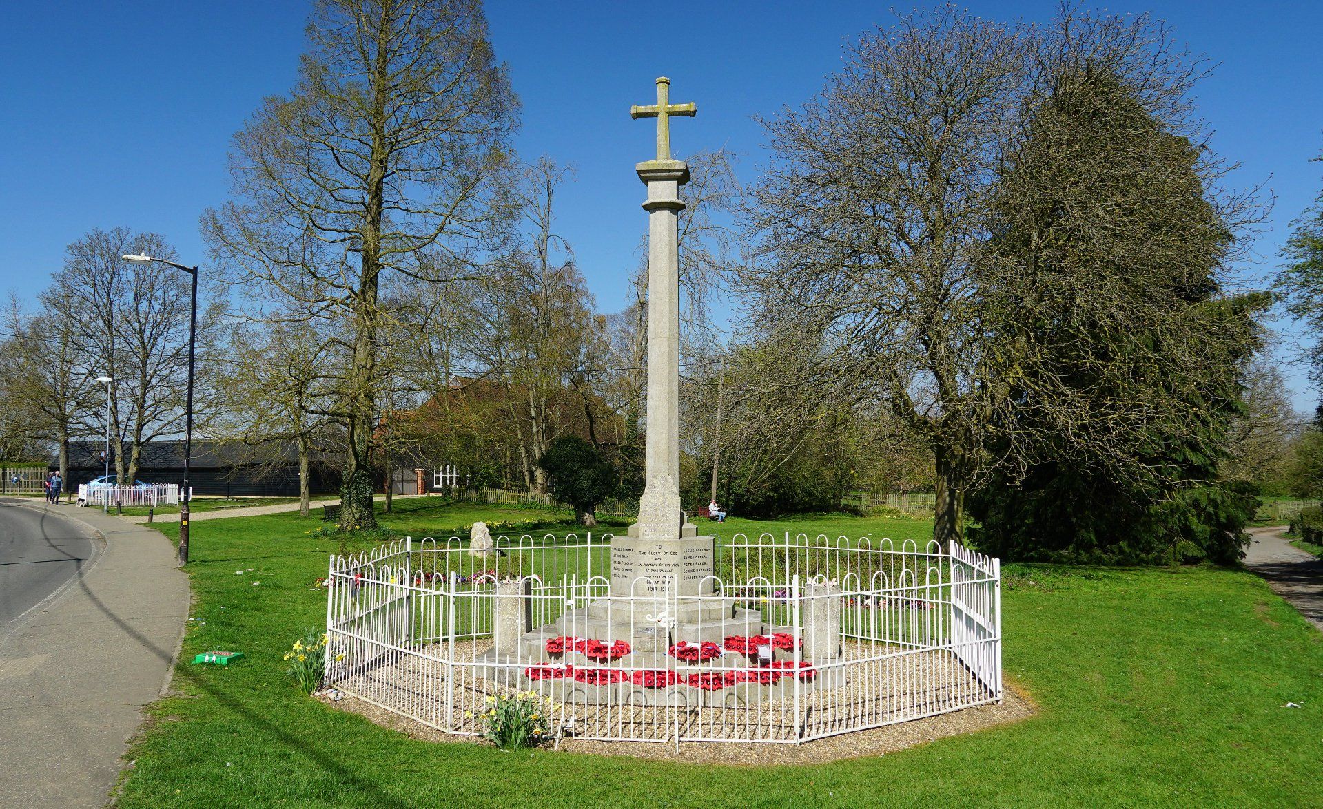 Wae memorial in Rayne