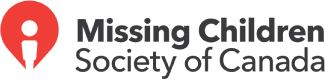 The logo for the missing children society of canada