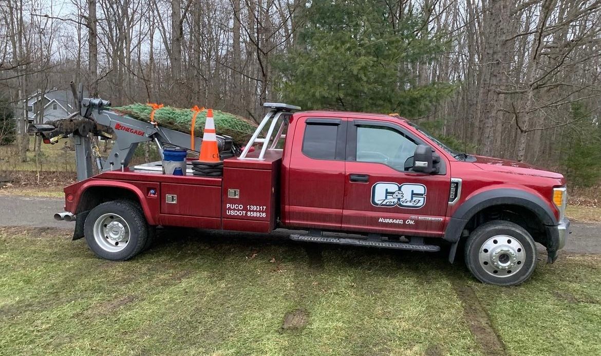 c & C Towing Ohio Towining.com light medium duty towing