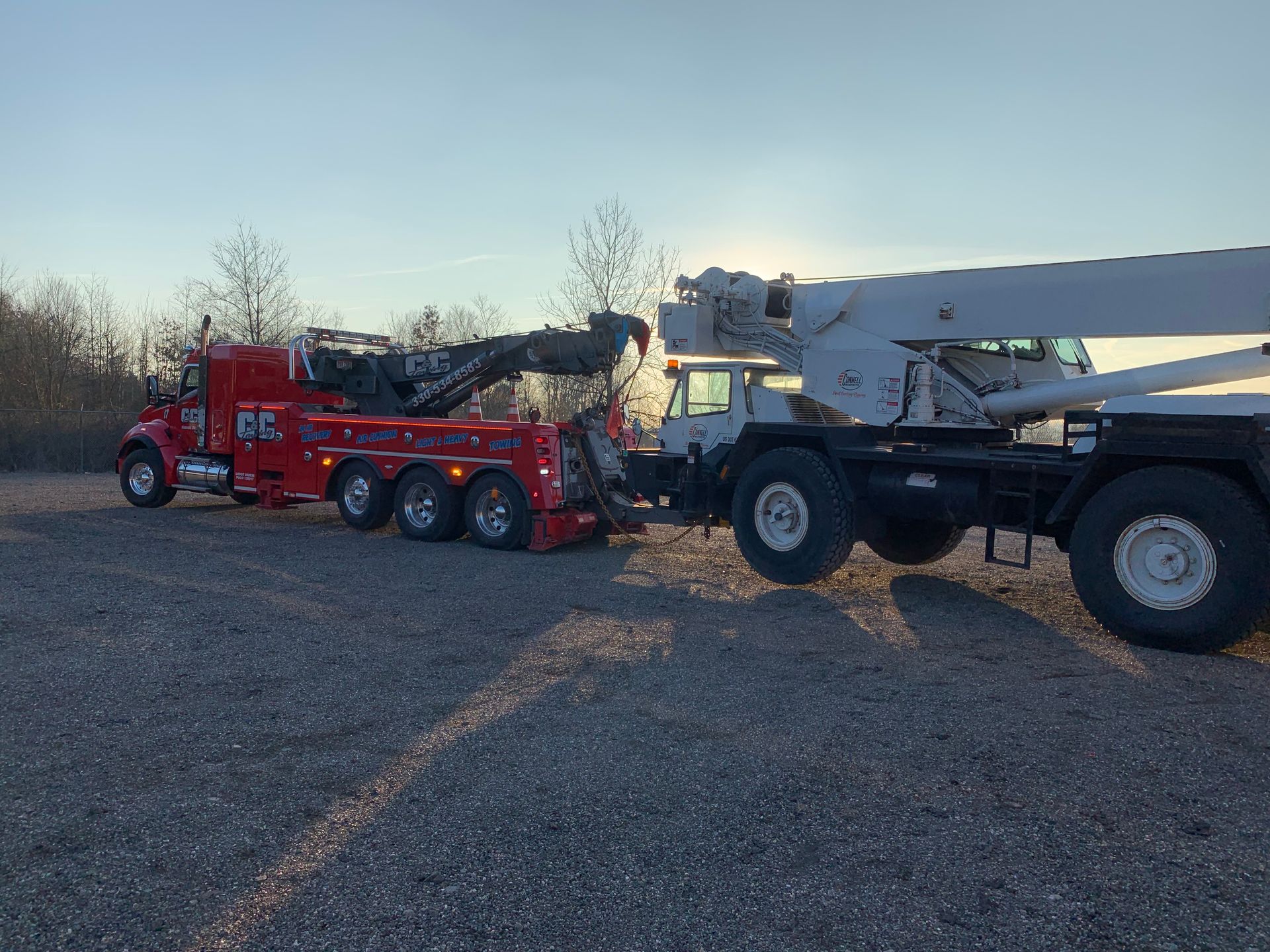 c & C Towing Ohiotowing.com medium heavy duty towing