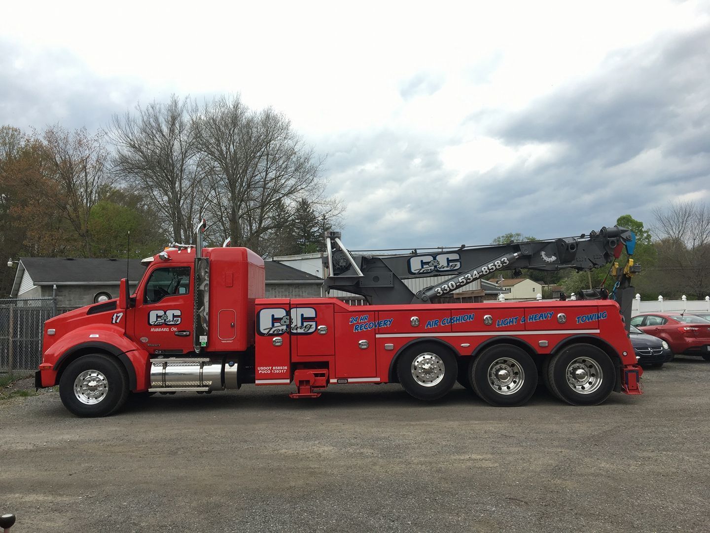 50 Ton Rotator for Semi Truck towing