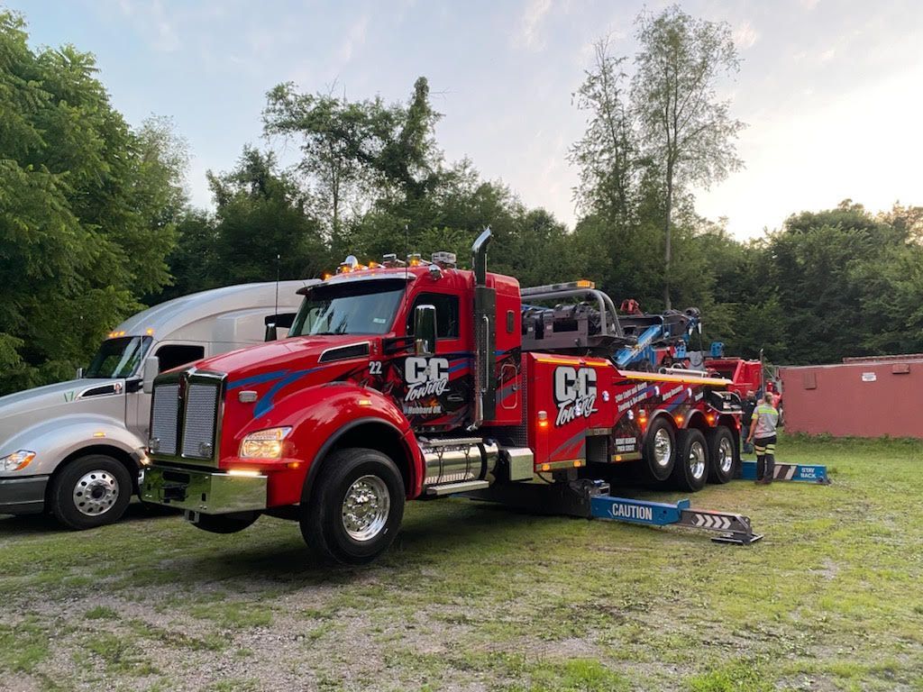 c & C Towing Ohiotowing.com 50 ton rotator
