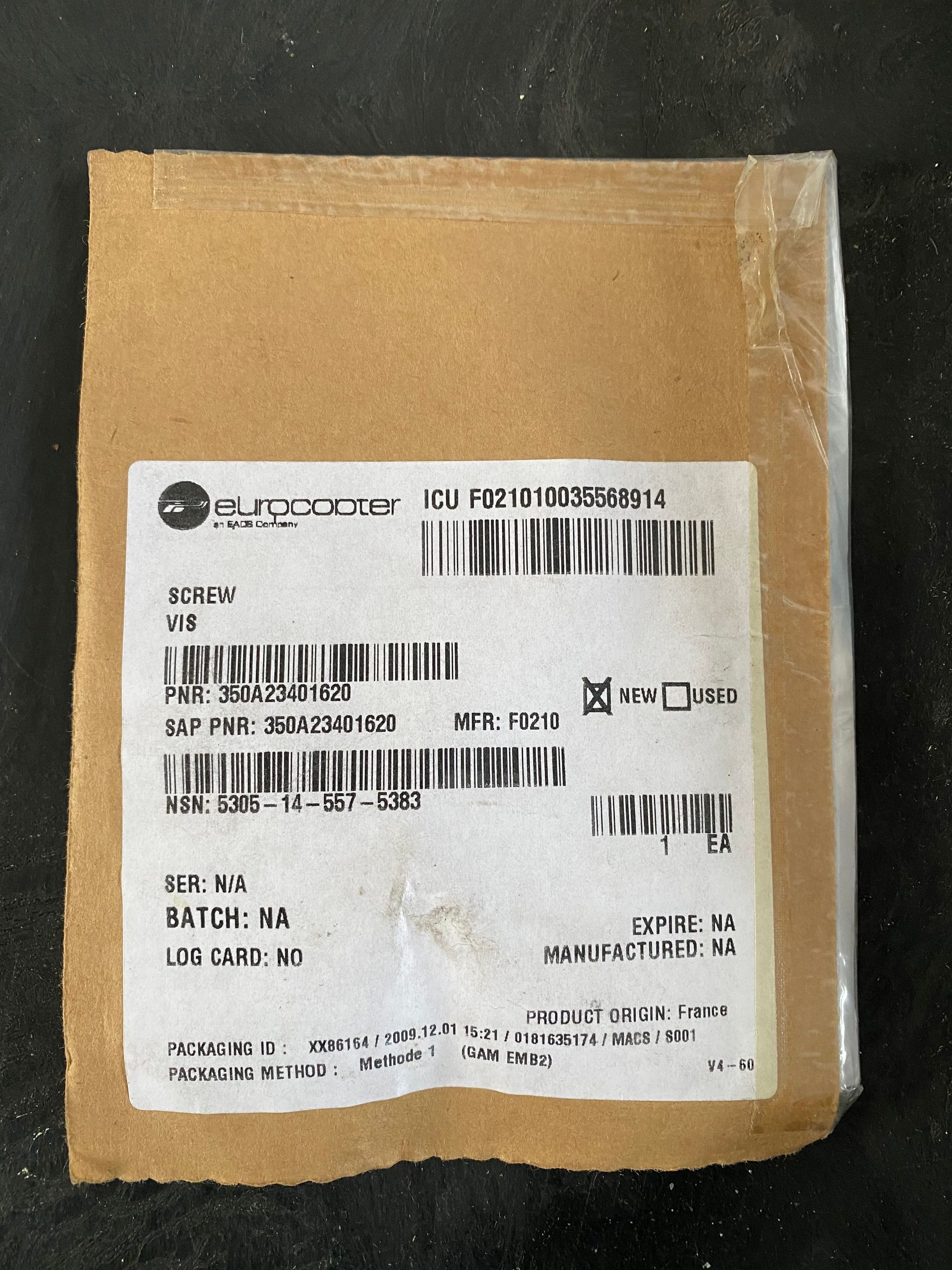 SCREW 350A23401620