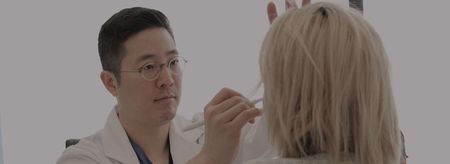 Surgeon planning a mini lift