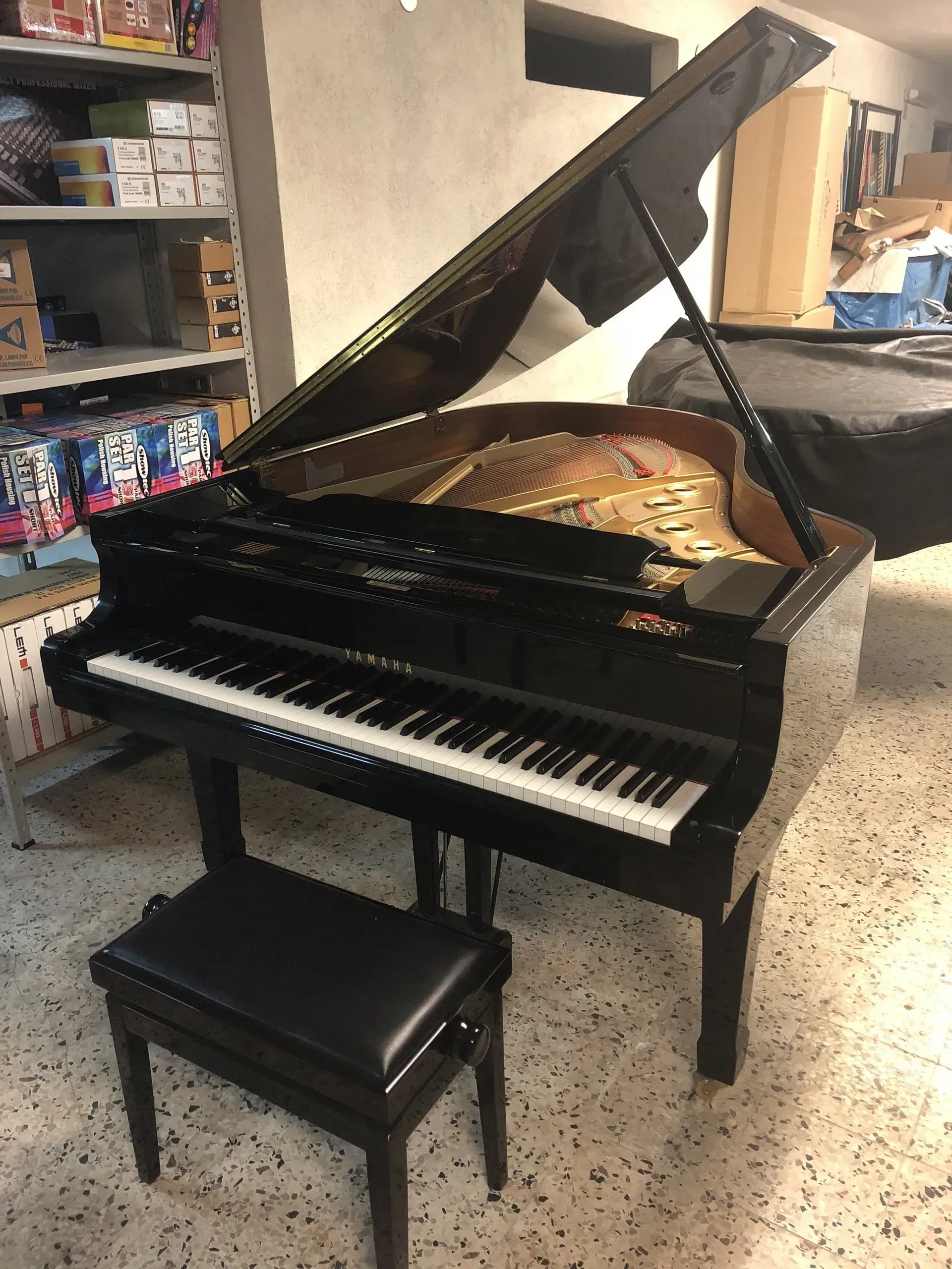 PIANOFORTE A MEZZA CODA BIANO