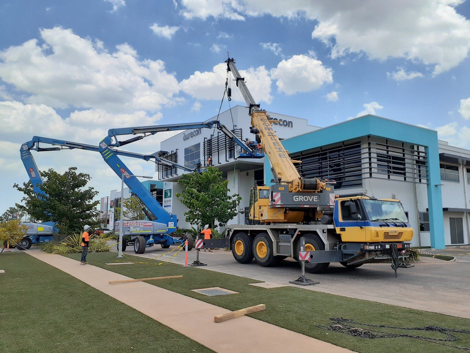 Yellow Crane Lifting Products — Complete Crane Hire in Pinelands, NT
