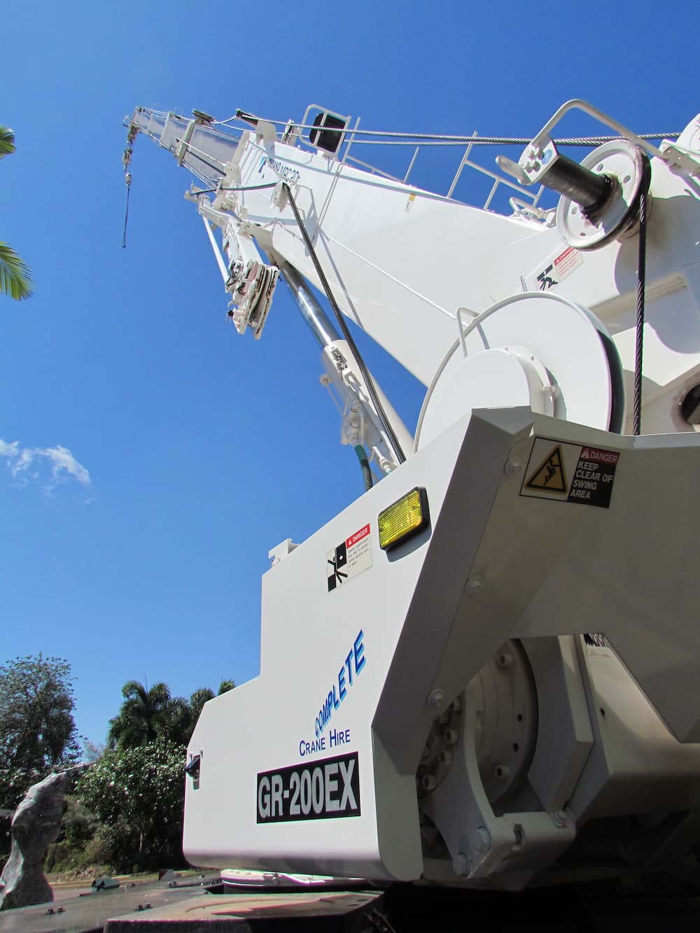 Crane Post— Complete Crane Hire (NT) Pty Ltd in Pinelands, NT