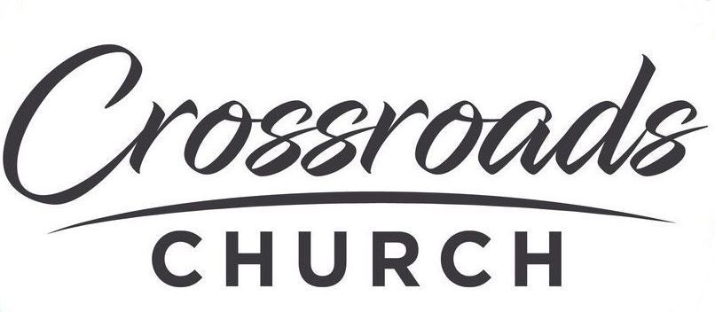 Logo for Crossroads Church, with the words