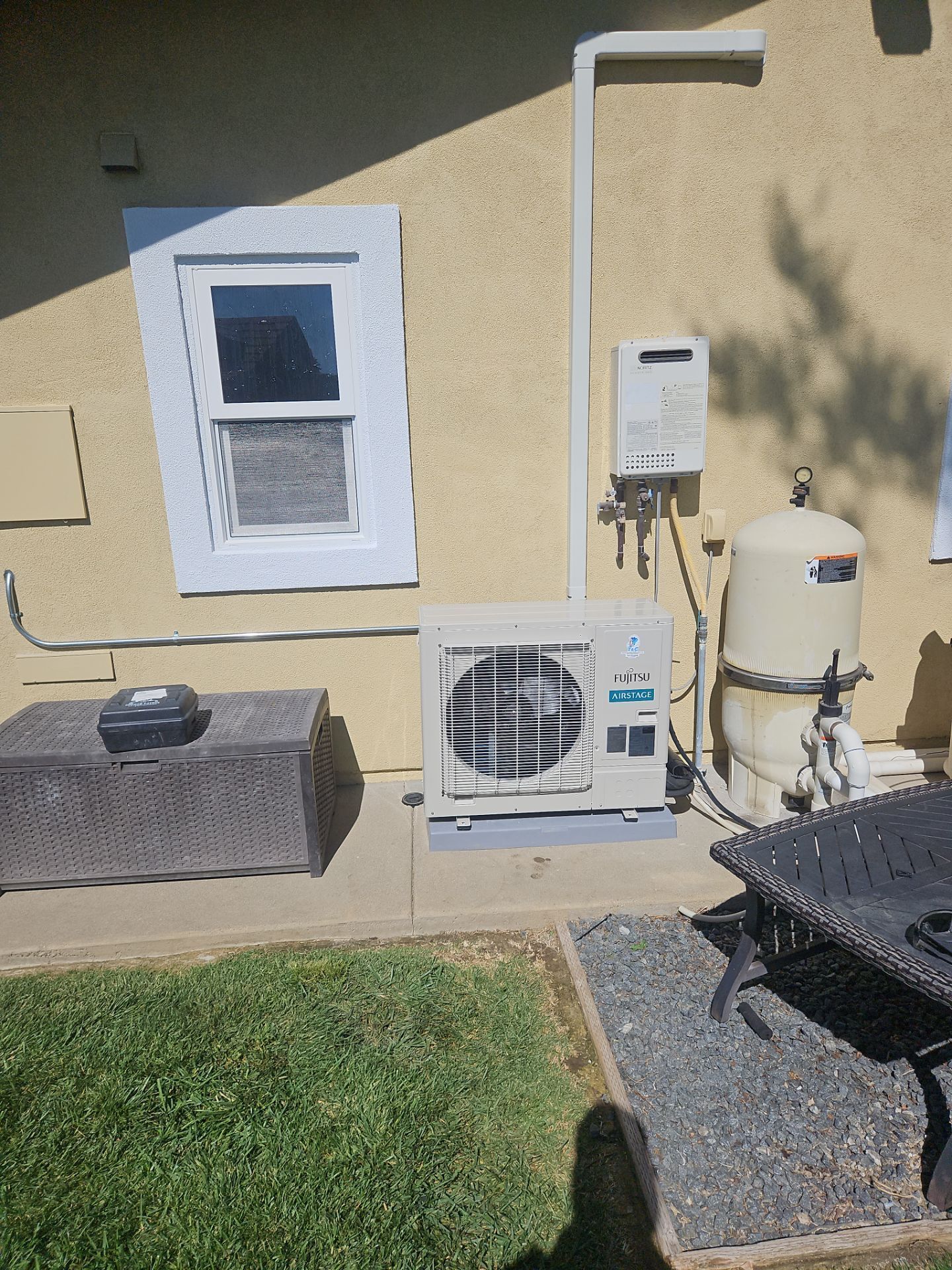 Modern smart thermostat showing energy efficient settings for summer cooling.