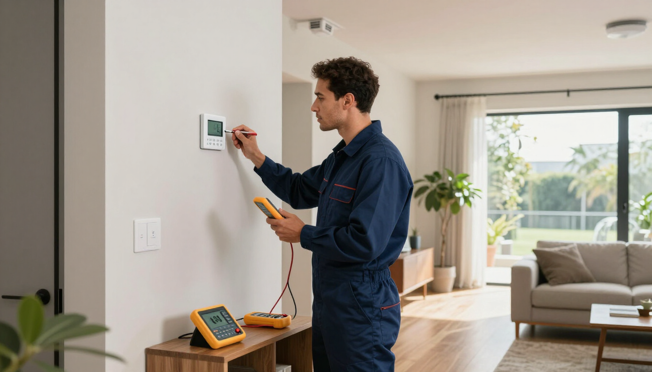 Professional HVAC inspection before California winter
