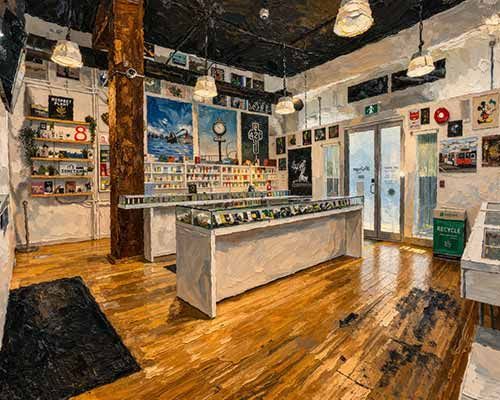 main street weed dispensary interior