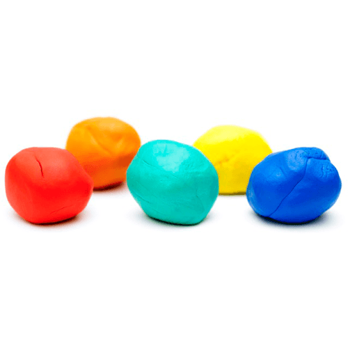 Balls of clay