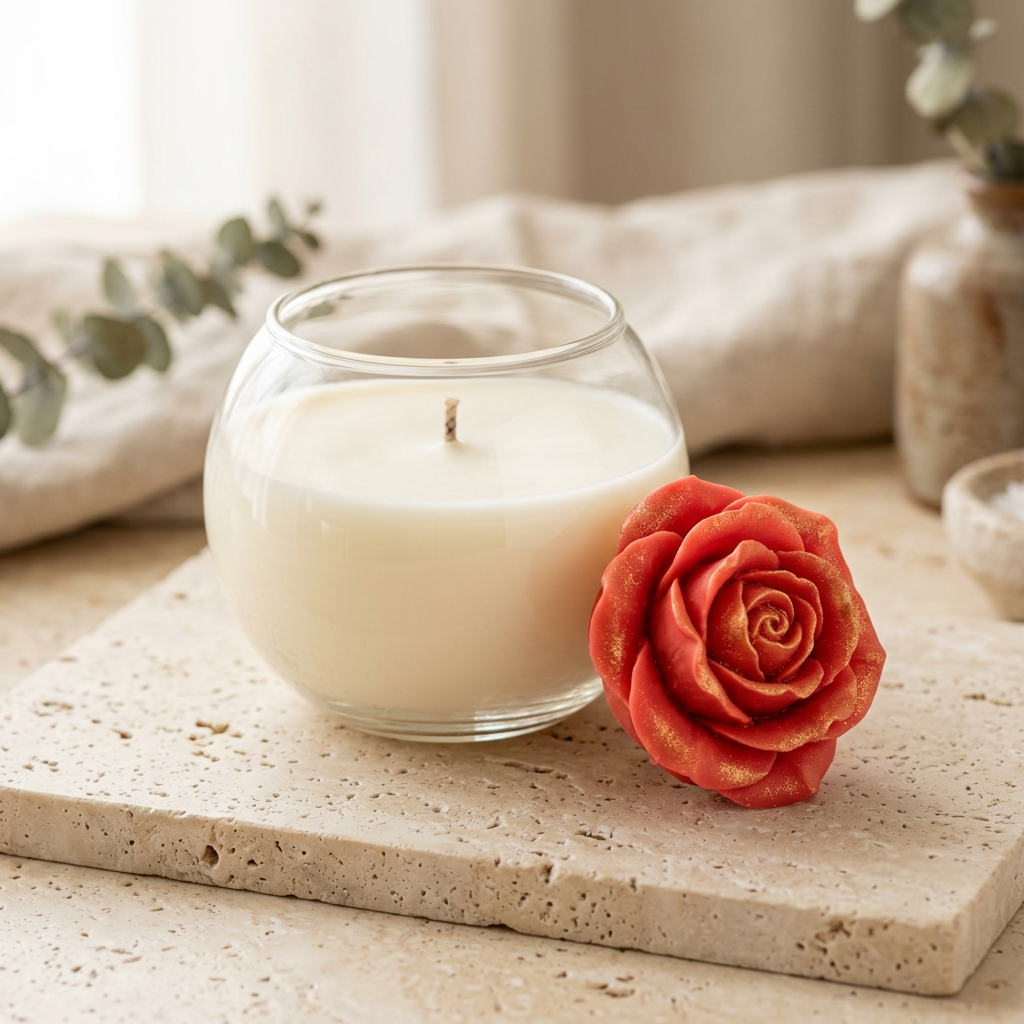 Signature Botanical Sculpted Candle
