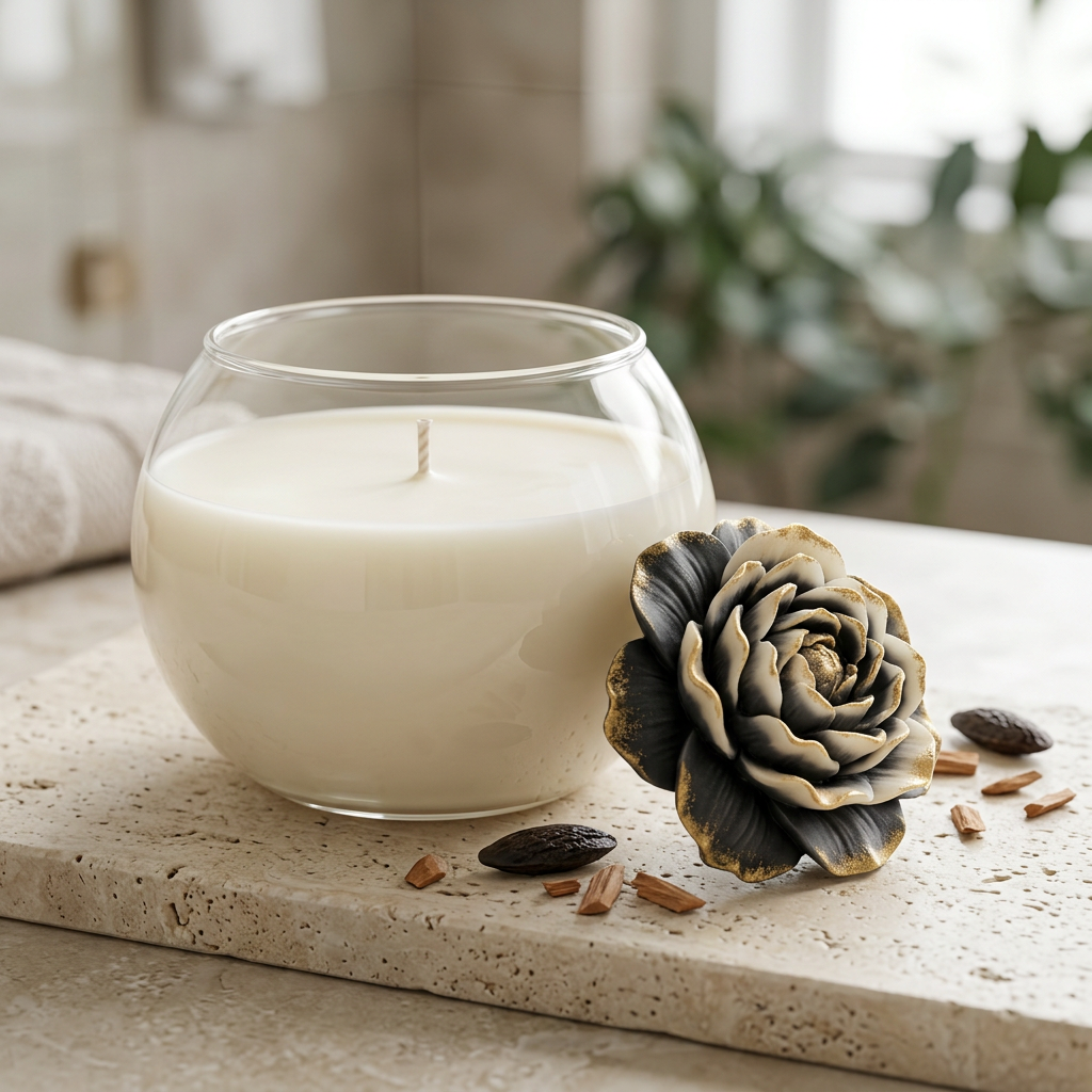 Signature Botanical Sculpted Candle