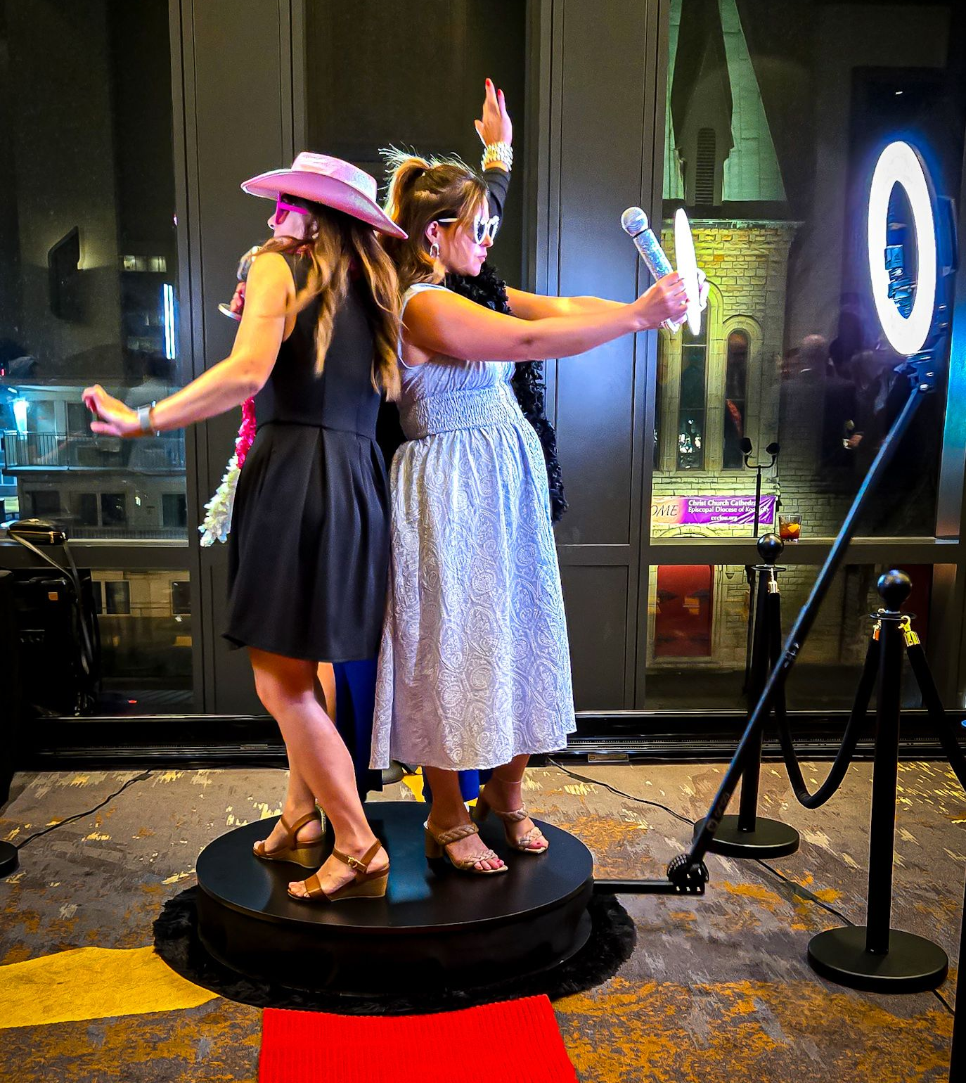 360 video photo booth for corporate events