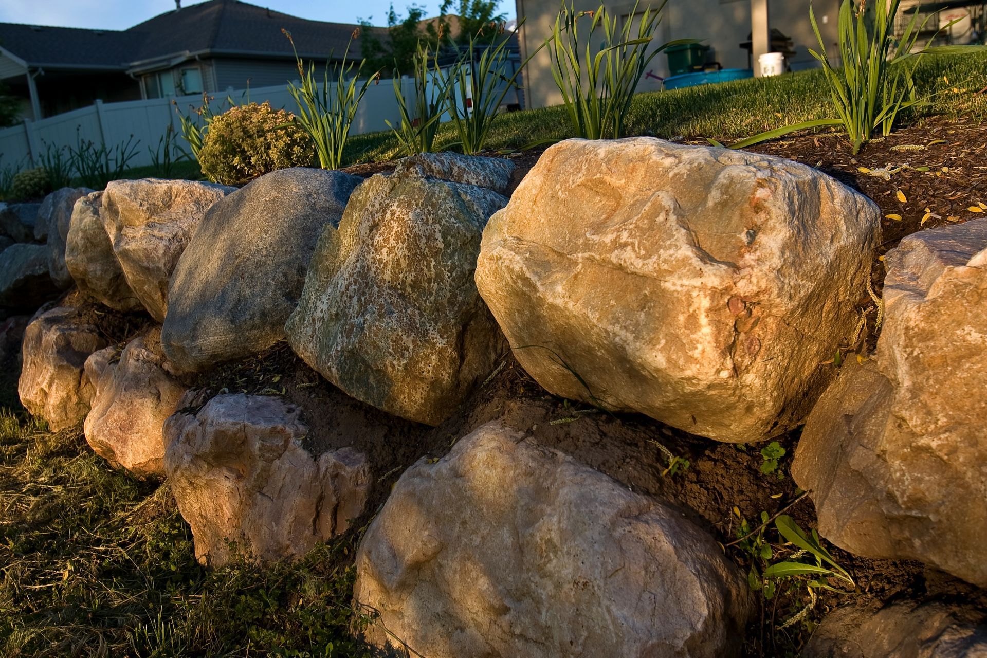 natural stone patio