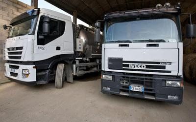 two lorries