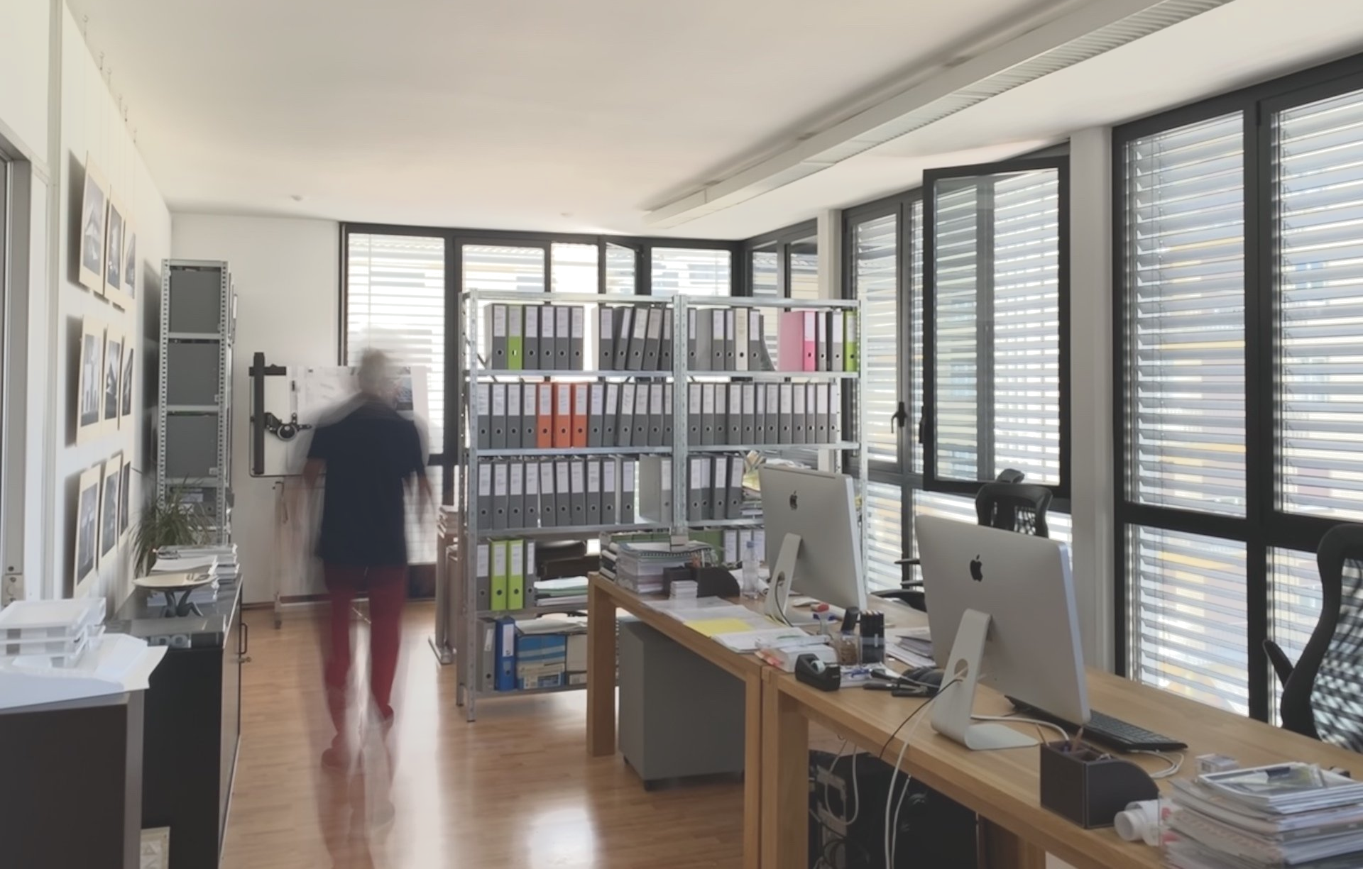 Interni dello studio architettura Lugano Linear 77