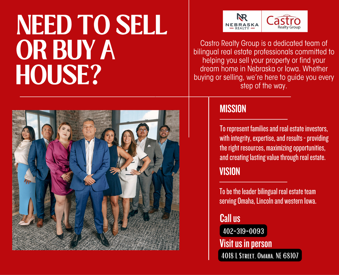 Need to sell or buy a house in Omaha