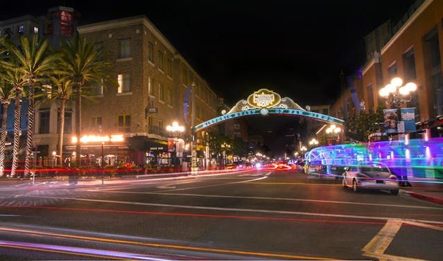 Gaslamp Quarter sign