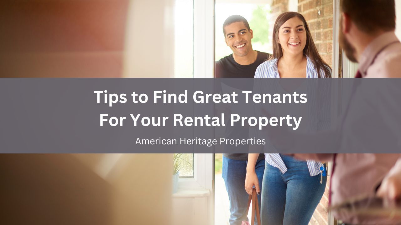 finding the right tenants