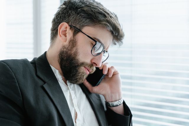 a person on the phone