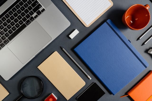 an organized desk