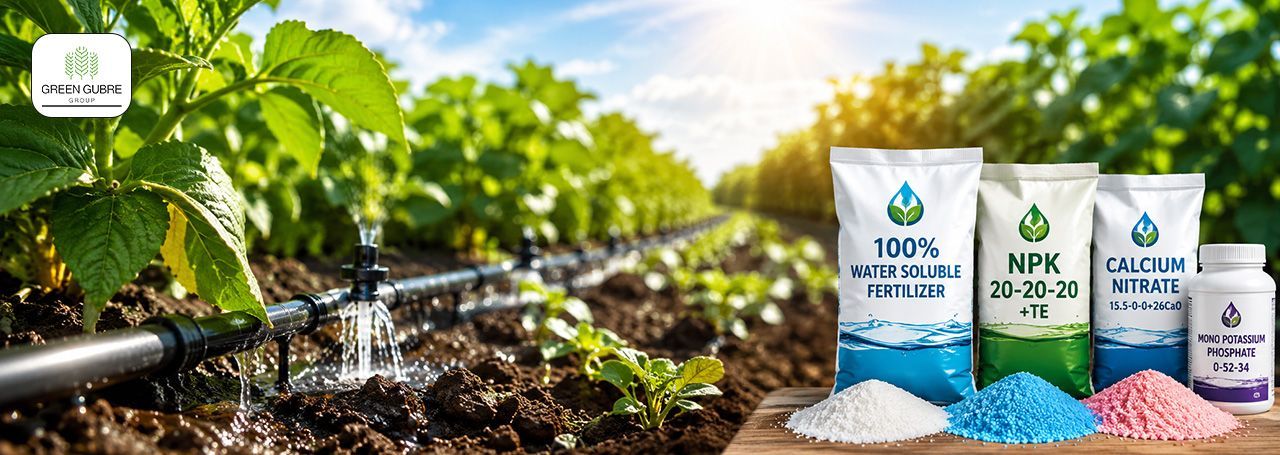 Water-Soluble Fertilizers (WSF): Maximizing Nutrient Efficiency in Modern Fertigation Systems