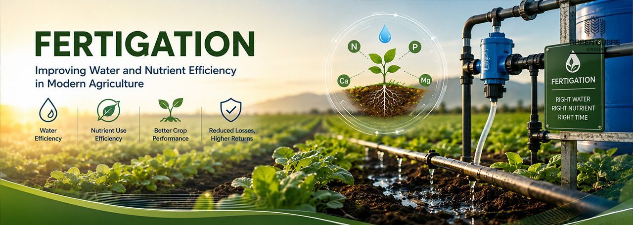Fertigation – Improving Water and Nutrient Efficiency in Modern Agriculture
