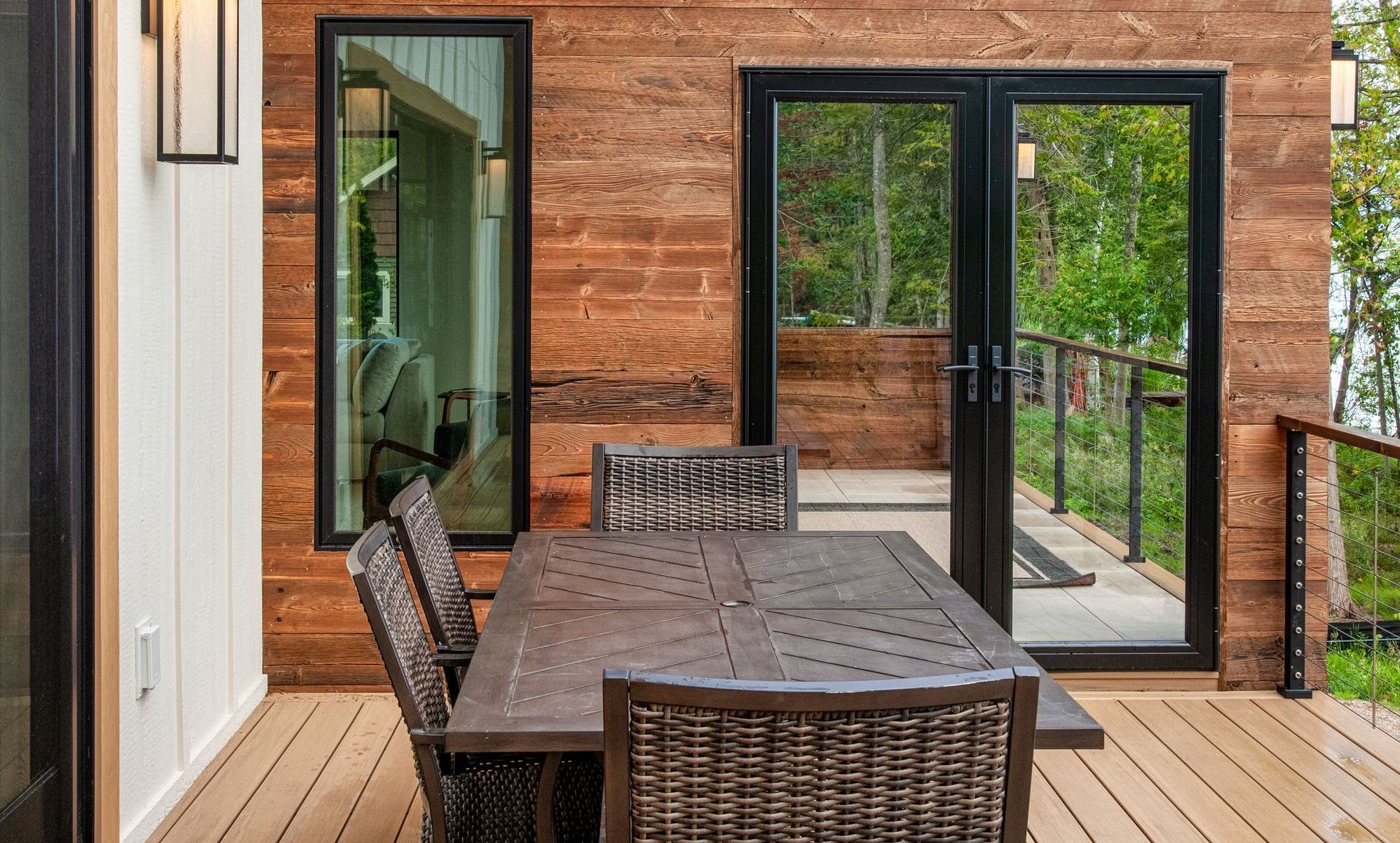 Michigan lake home outdoor living contractor