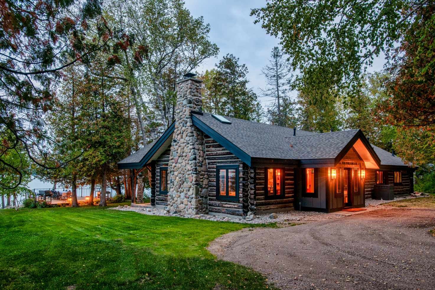 torch Lake luxury homes