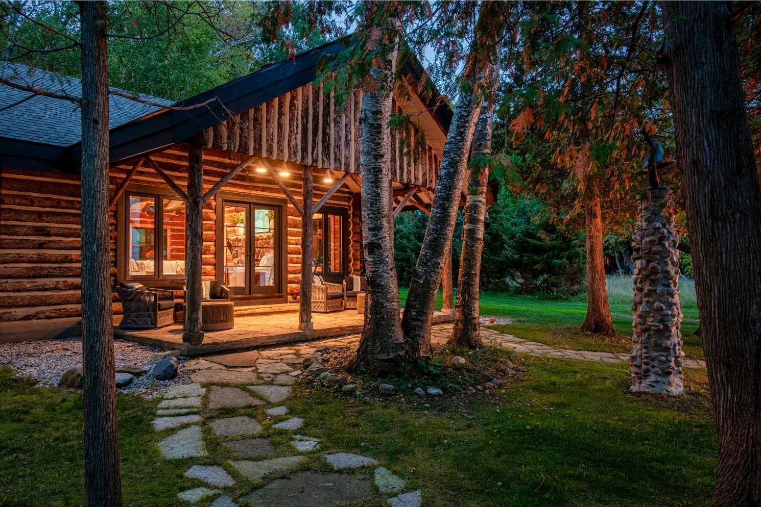 birch lake house renovation Michigan