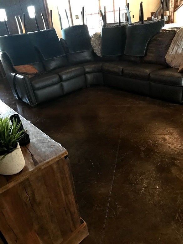 Dirty Floor — Piedmont, OK — America United Carpet Services
