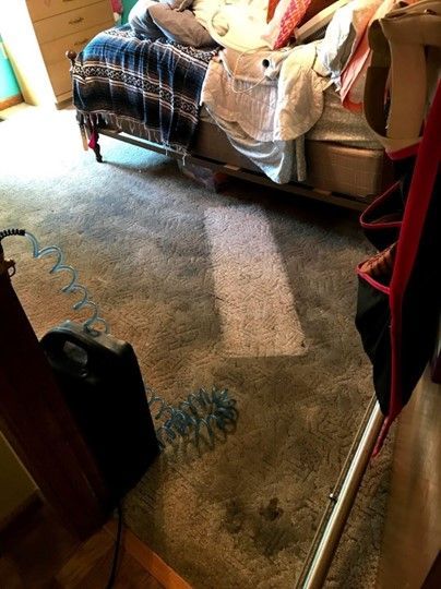 Brown Carpet with Dirt — Piedmont, OK — America United Carpet Services