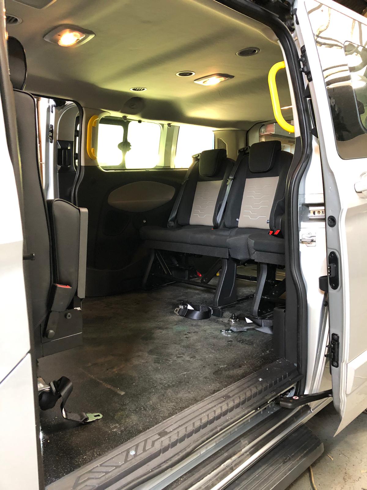 Ford transit taxi conversion 