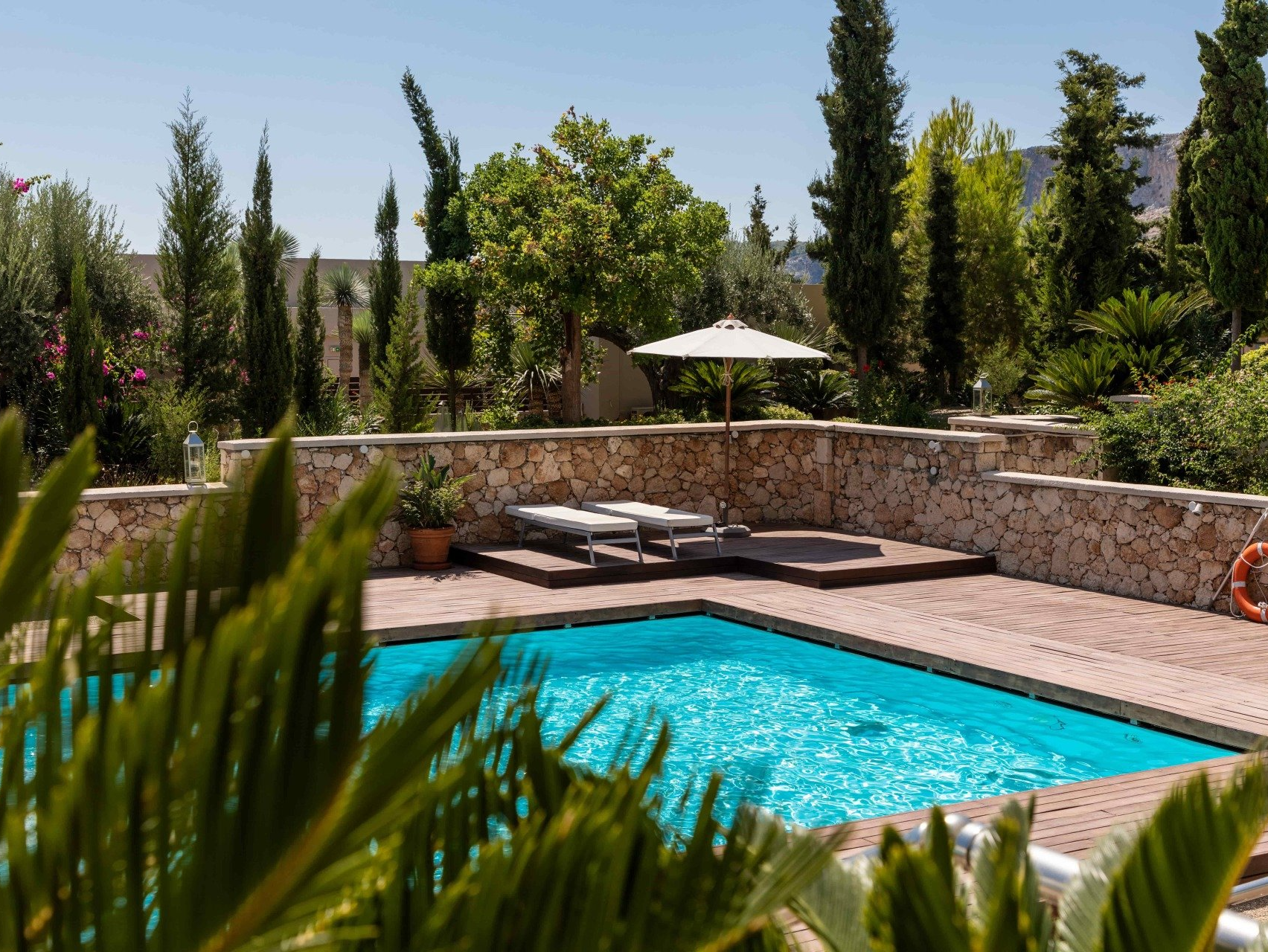 green pool treatment