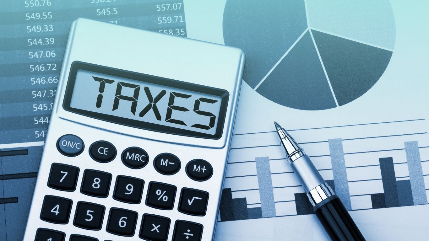 A completed tax return, symbolizing accurate and timely tax preparation for real estate investors and businesses in The Woodlands, TX.