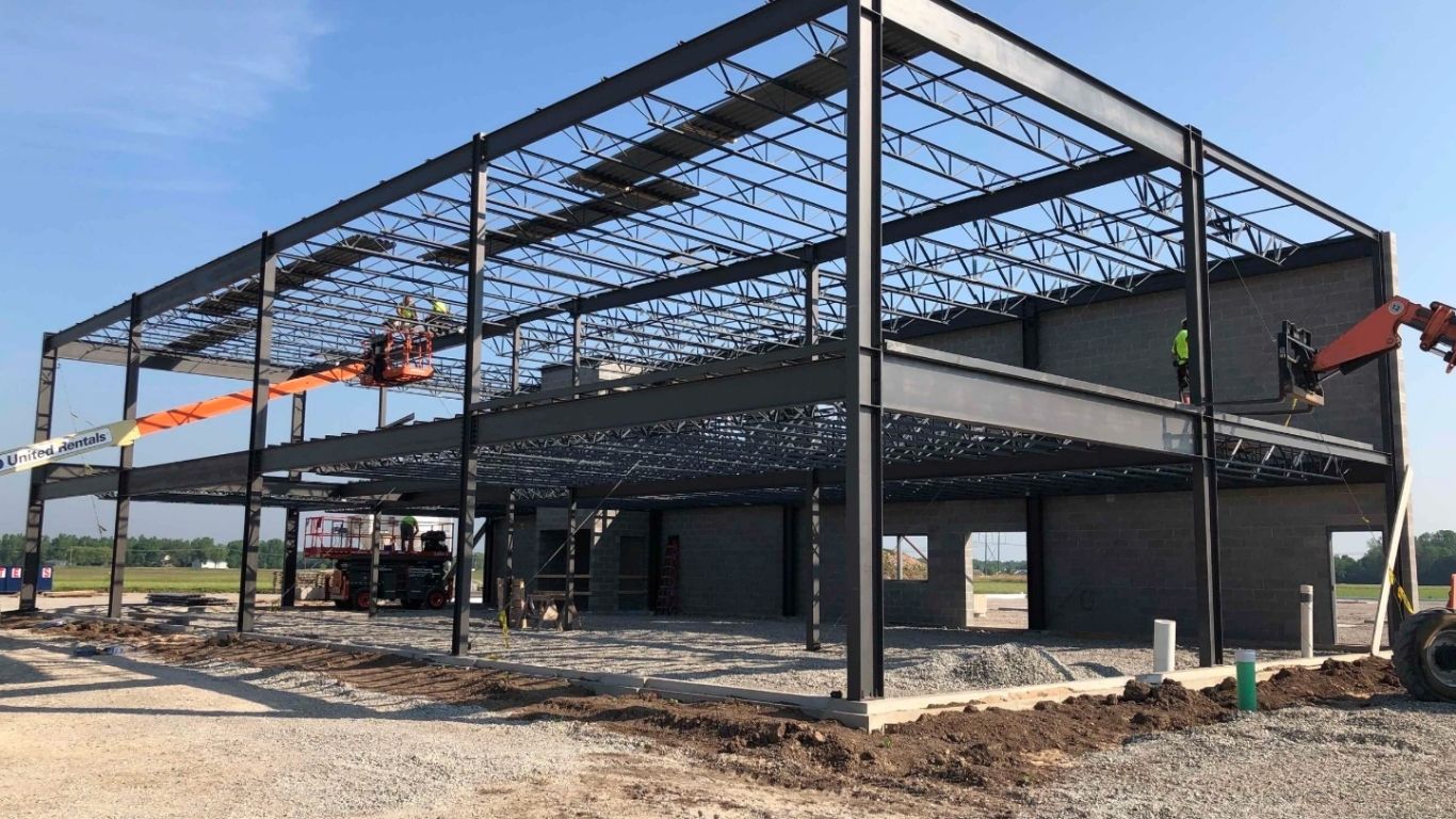 Commercial construction site in The Woodlands Texas served by FPACPA construction tax specialists