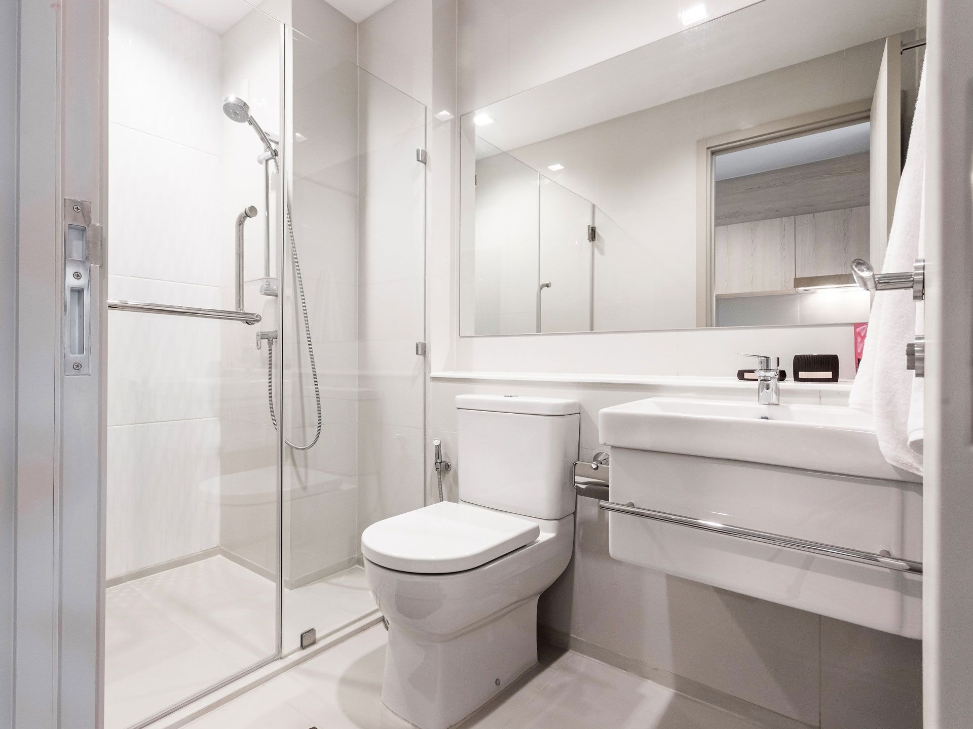 Toilets and plumbing installation