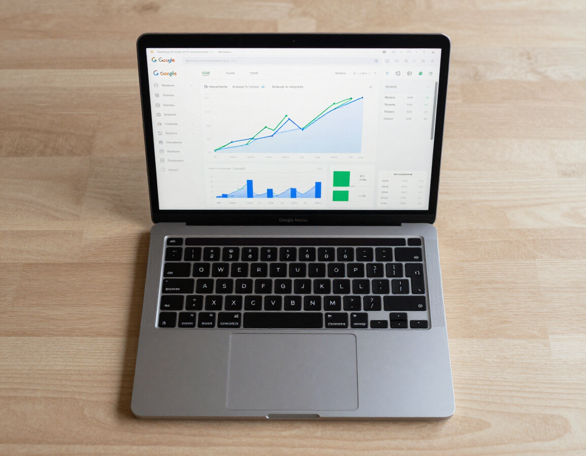 Analytics dashboard showing campaign results