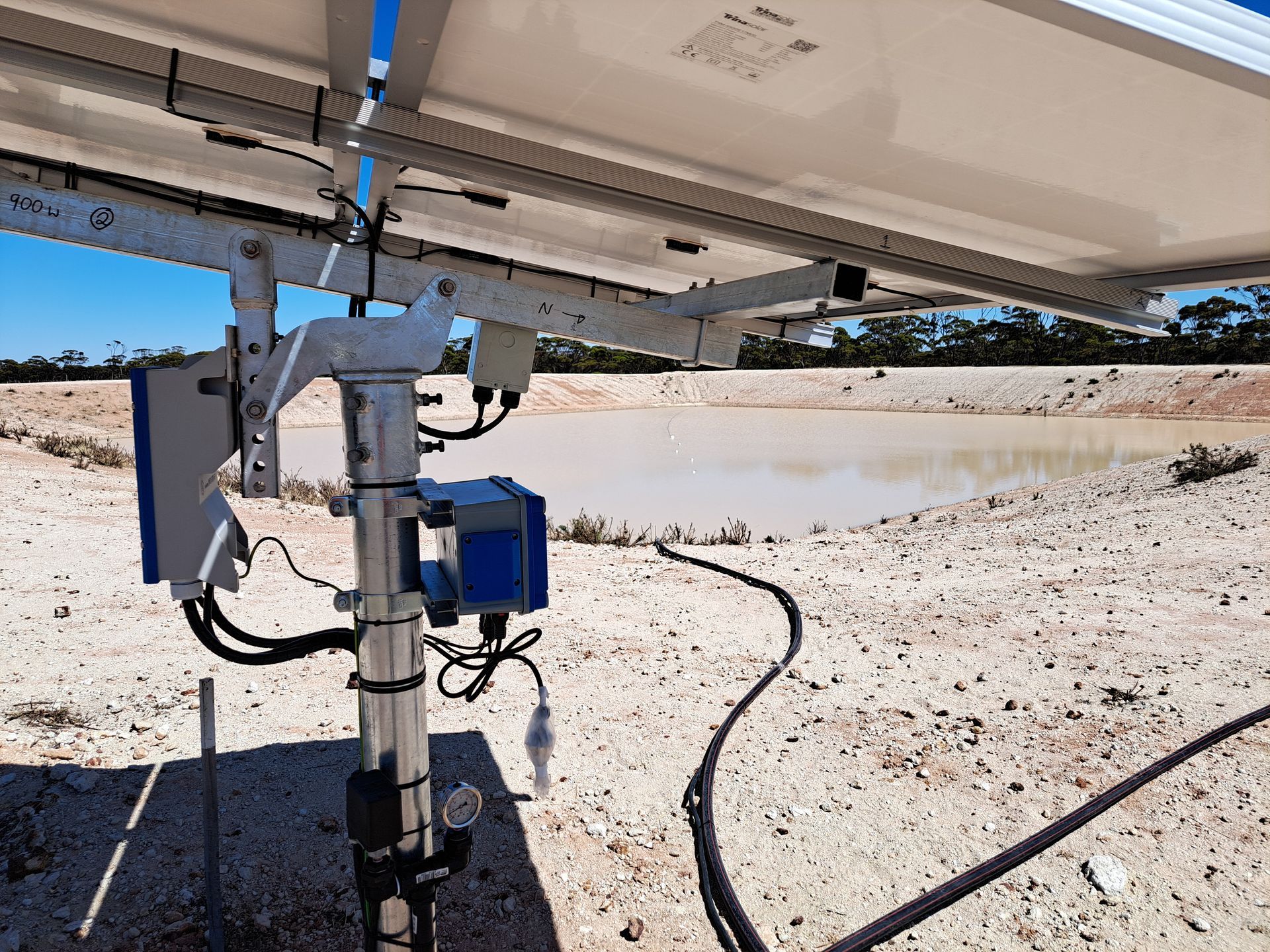 submersible dam pump, Lorentz pump in dam. Pingrup, Nyabing, Wagin, Kukerin, Jerramungup, Dumbleyung.