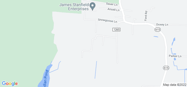 Map of business location