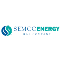SEMCO Energy Gas Company logo in blue and teal on a white background