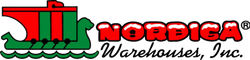 Woolworth Warehouses, Inc. logo with red and green stylized text and a shopping cart icon