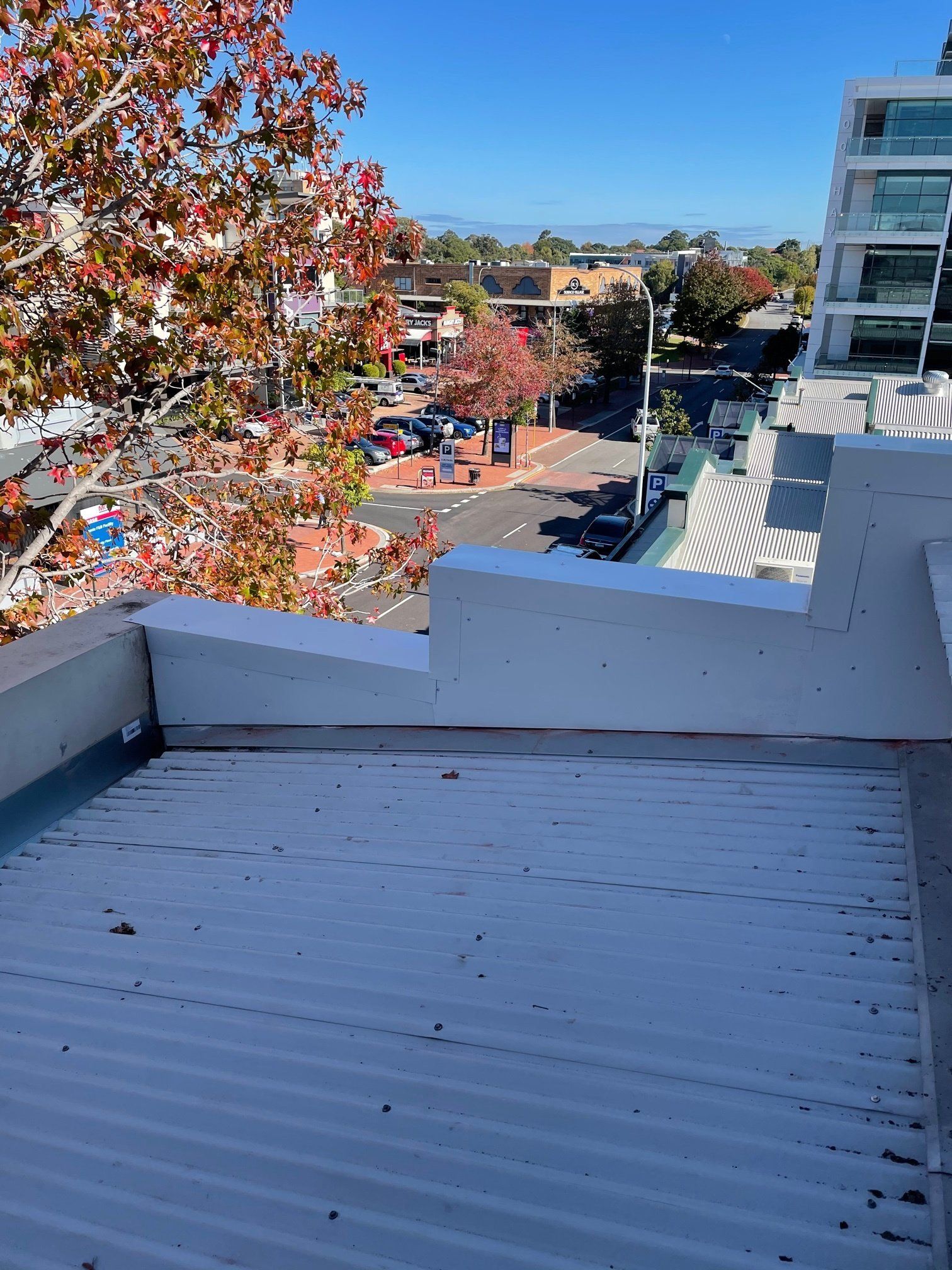 Parapet wall cover