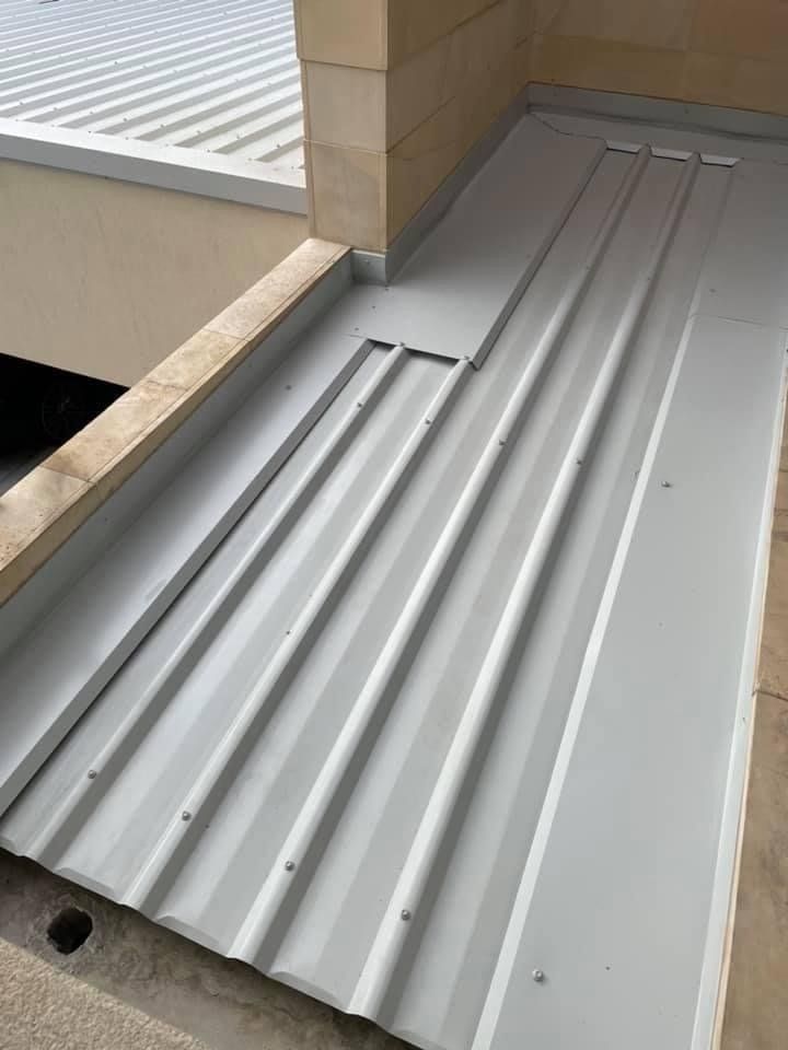 Roof plumbing repairs