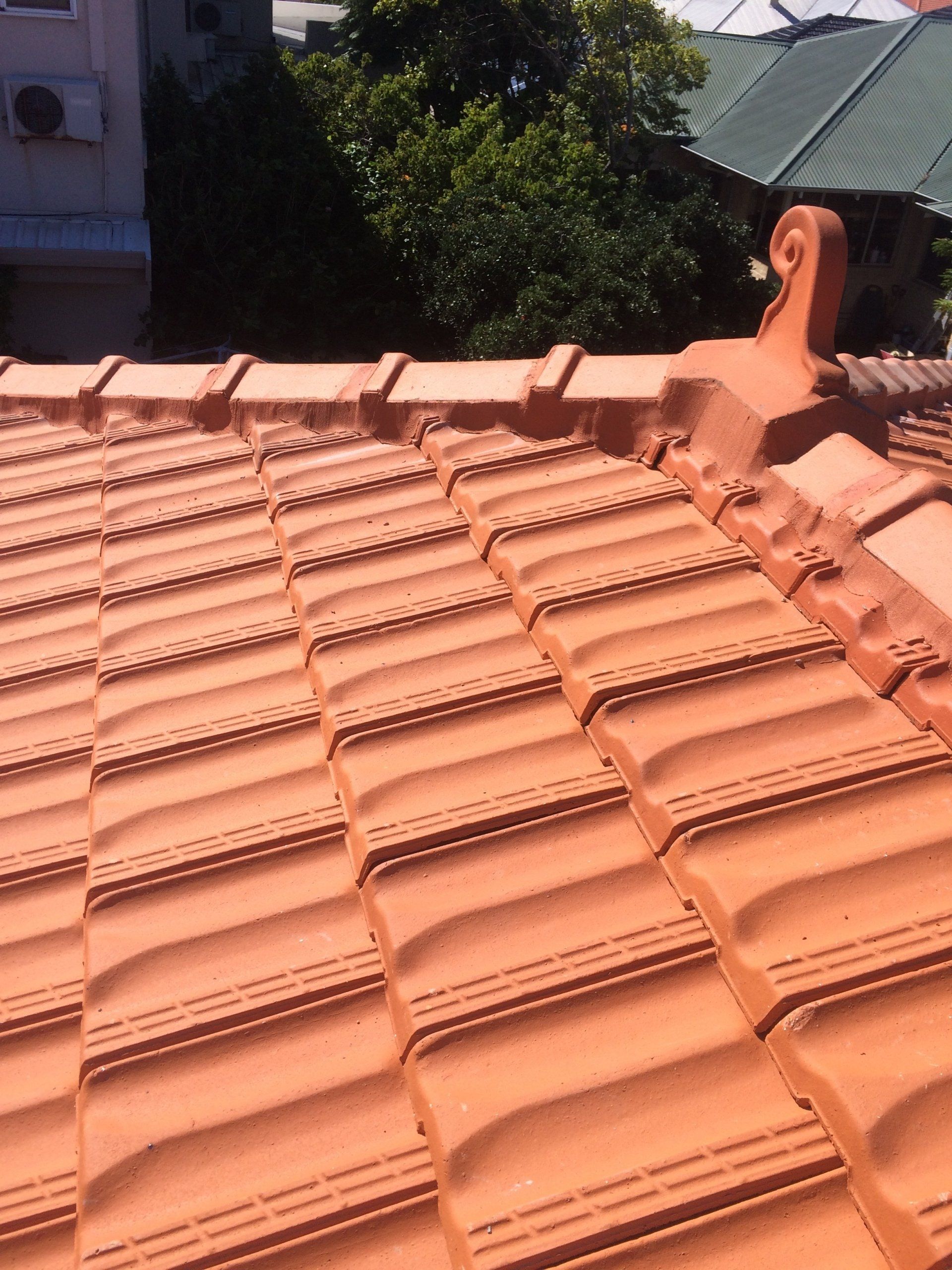 Ridge cap repairs